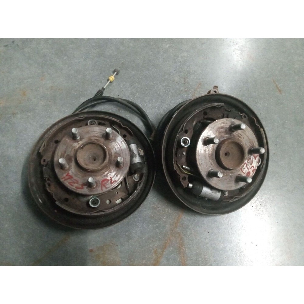 2000's Toyota Prius Right and Left Rear Drum Brake ABS Spindle Knuckle